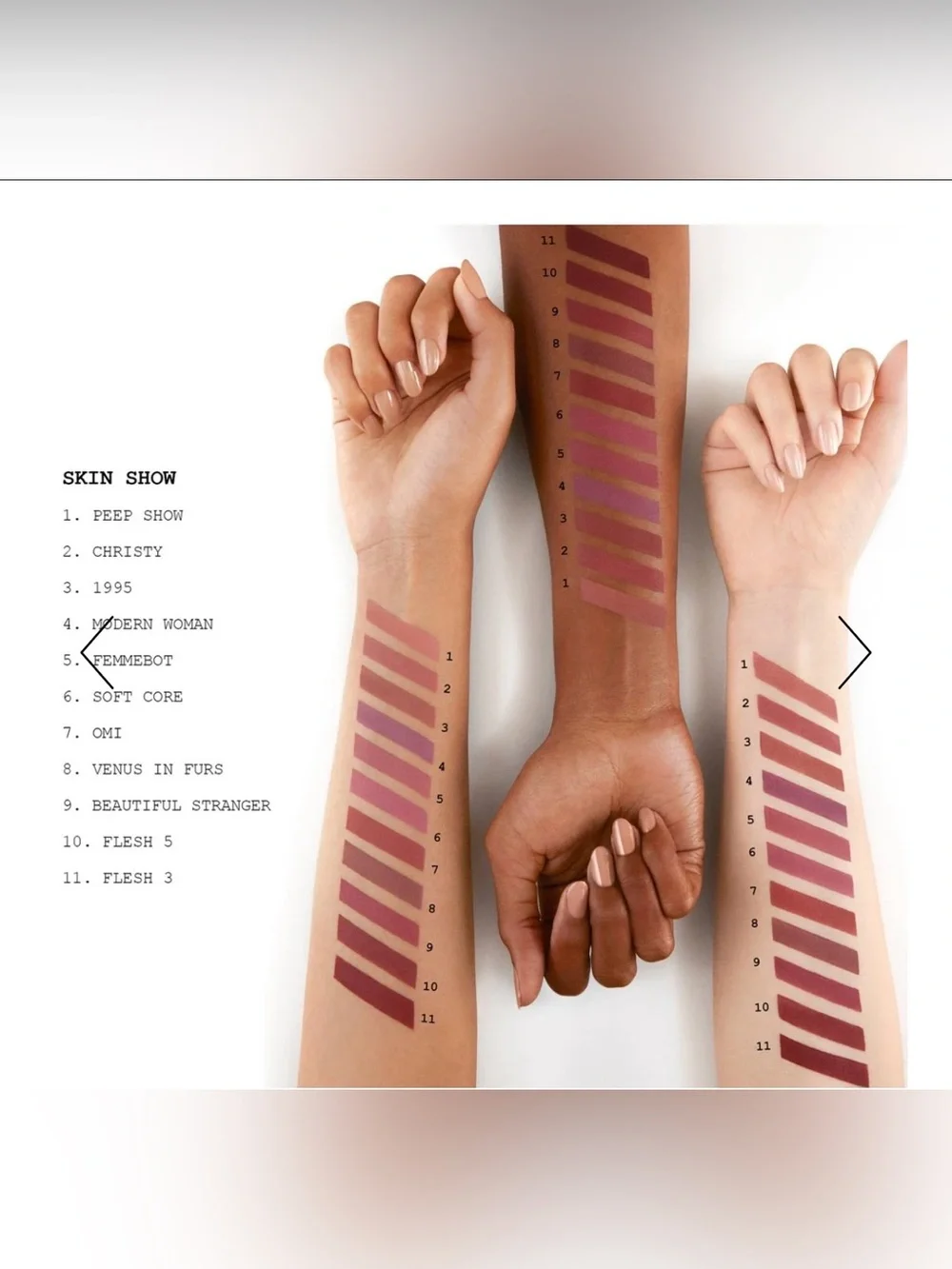 NEW Pat McGrath MatteTrance Lipstick - 109 Flesh 3. Full Size